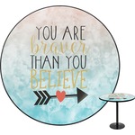 Inspirational Quotes Round Table - 30"