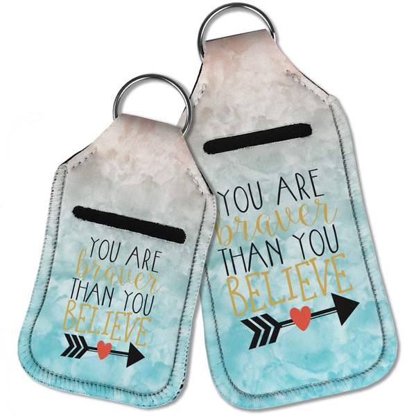 Inspirational Quotes Sanitizer Holder Keychain - Parent Main