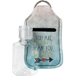 Inspirational Quotes Hand Sanitizer & Keychain Holder - Small
