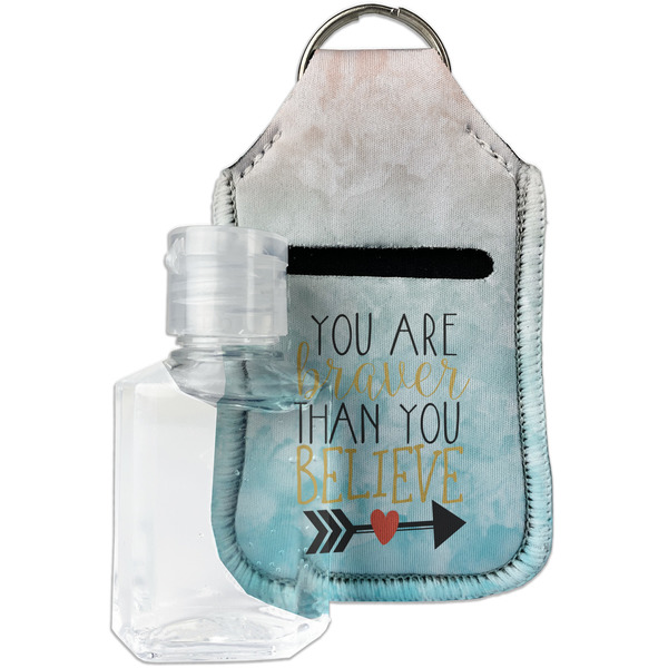 Custom Inspirational Quotes Hand Sanitizer & Keychain Holder - Small