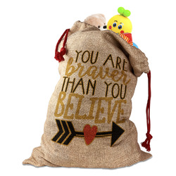 Inspirational Quotes Santa Sack