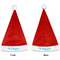 Inspirational Quotes Santa Hats - Front and Back (Double Sided Print) APPROVAL