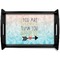 Inspirational Quotes Serving Tray Black Small - Main