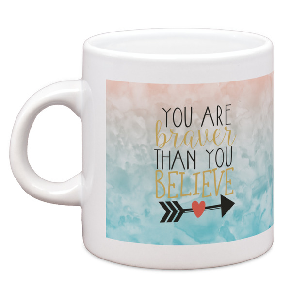 Custom Inspirational Quotes Espresso Cup