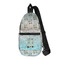 Inspirational Quotes Sling Bag - Front View