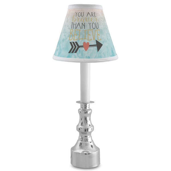 Inspirational Quotes Small Chandelier Lamp - LIFESTYLE (on candle stick)