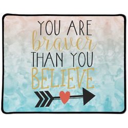 Inspirational Quotes Large Gaming Mouse Pad - 12.5" x 10"