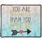 Inspirational Quotes Large Gaming Mouse Pad - 12.5" x 10"