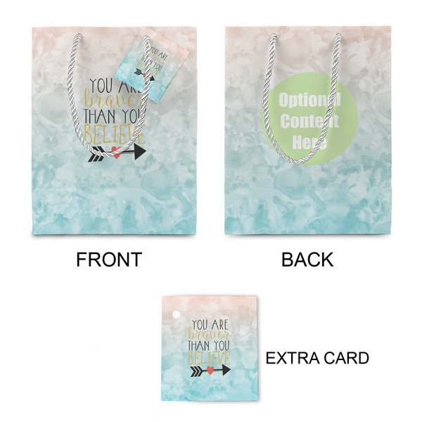 Inspirational Quotes Small Gift Bag - Approval