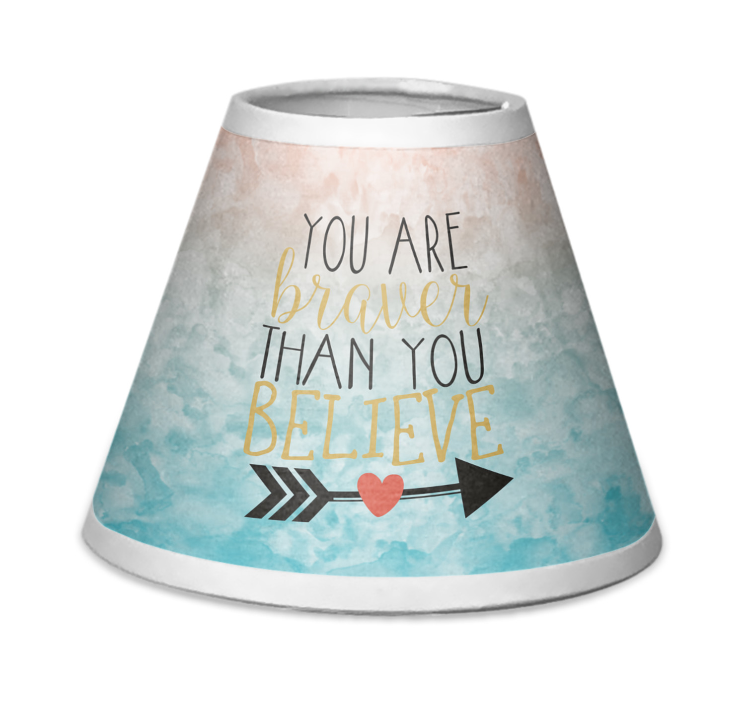 Inspirational Quotes Chandelier Lamp Shade YouCustomizeIt