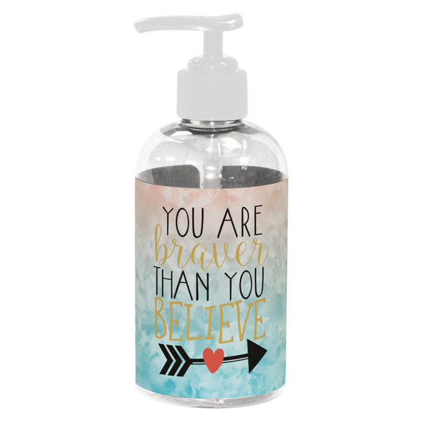 Inspirational Quotes Small Liquid Dispenser (8 oz) - White