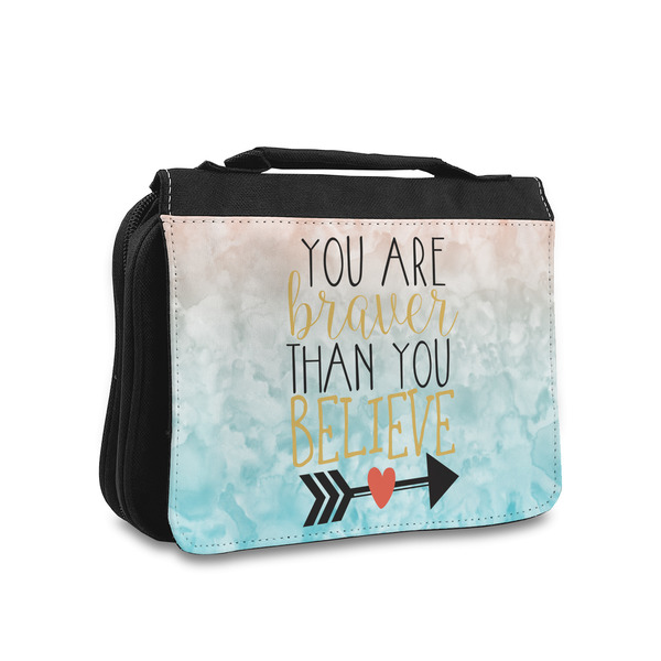 Custom Inspirational Quotes Toiletry Bag - Small