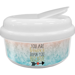 Inspirational Quotes Snack Container
