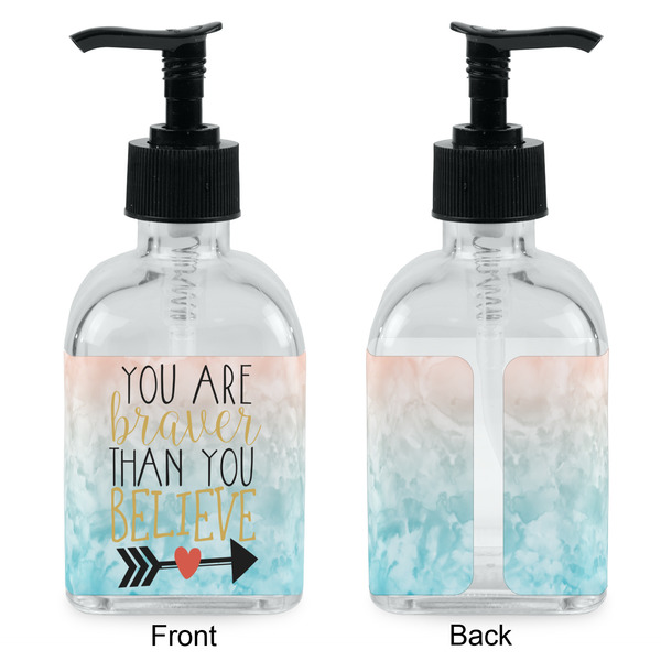 Inspirational Quotes Glass Soap/Lotion Dispenser - Approval