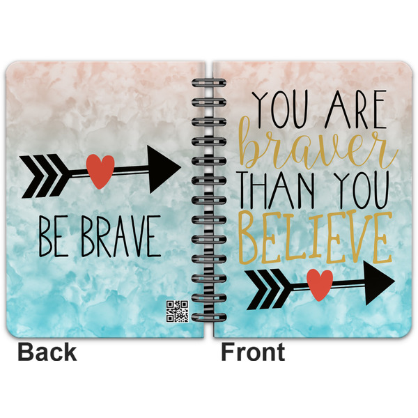 Inspirational Quotes Spiral Journal 5 x 7 - Apvl