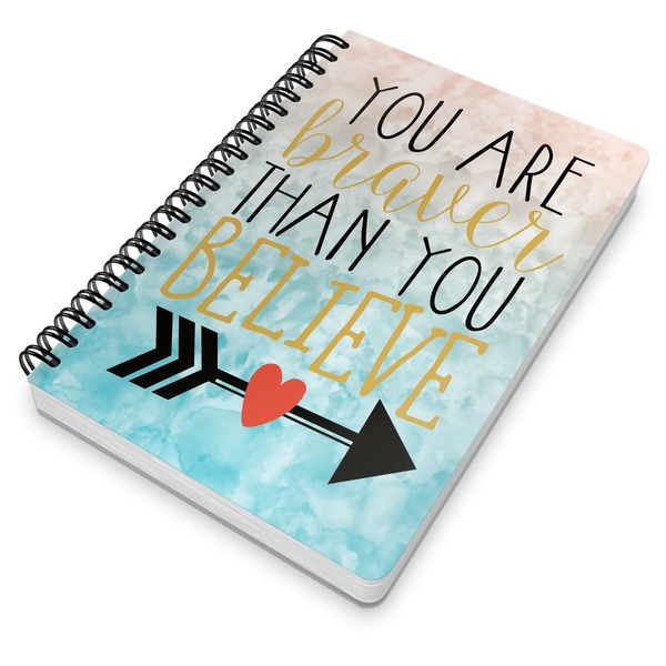 Inspirational Quotes Spiral Journal 7 x 10 - Main