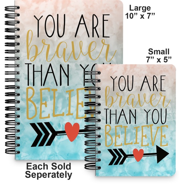 Inspirational Quotes Spiral Journal - Comparison