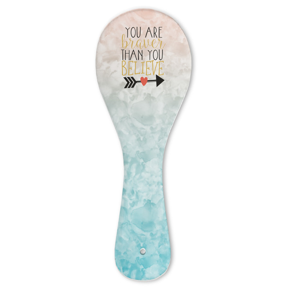 Custom Inspirational Quotes Ceramic Spoon Rest
