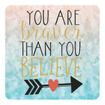 Inspirational Quotes Square Decal - Medium