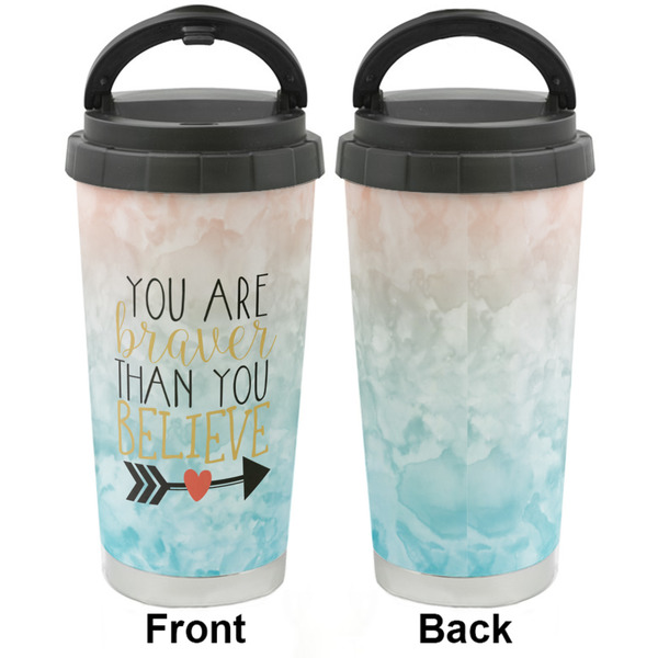 Inspirational Quotes Stainless Steel Travel Cup - Apvl