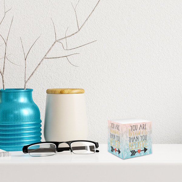 Inspirational Quotes Sticky Note Cube - LIFESTYLE