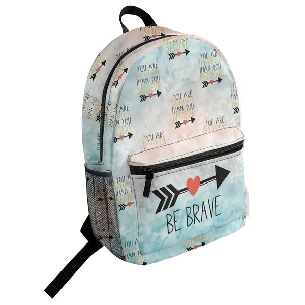 Custom Inspirational Quotes Student Backpack