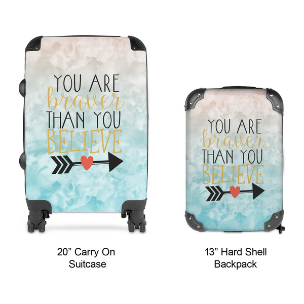 Inspirational Quotes Suitcase Set 4 - APPROVAL