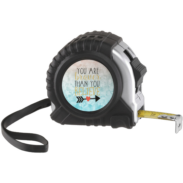 Custom Inspirational Quotes Tape Measure (25 ft)