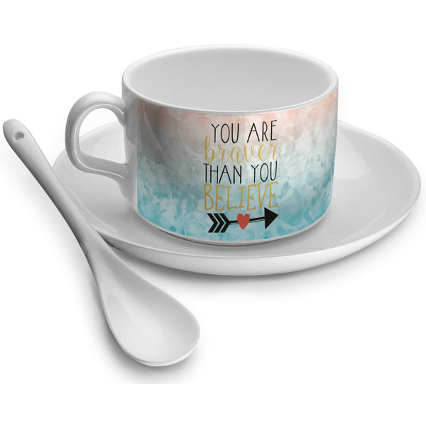 Custom Inspirational Quotes Tea Cup - Single