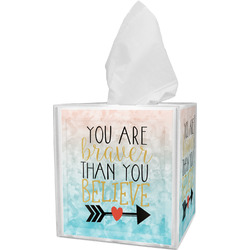 Inspirational Quotes Tissue Box Cover