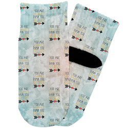 Inspirational Quotes Toddler Ankle Socks