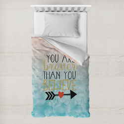 Inspirational Quotes Toddler Duvet Cover