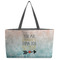 Inspirational Quotes Tote w/Black Handles - Front View