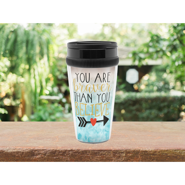 Inspirational Quotes Travel Mug Lifestyle (Personalized)
