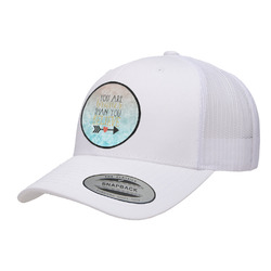 Inspirational Quotes Trucker Hat - White