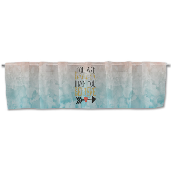 Inspirational Quotes Valance - Front