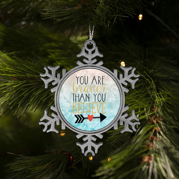 Inspirational Quotes Vintage Snowflake - (LIFESTYLE)