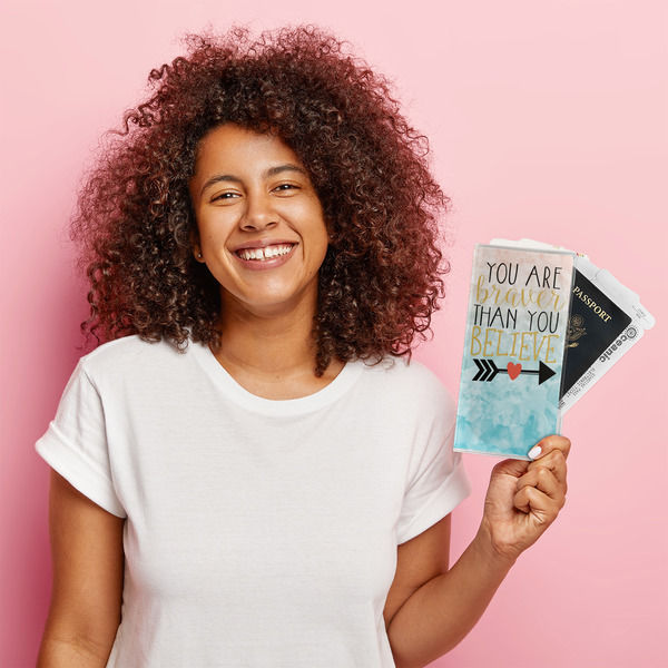 Inspirational Quotes Vinyl Document Holder - LIFESTYLE