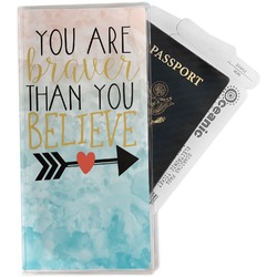 Inspirational Quotes Travel Document Holder