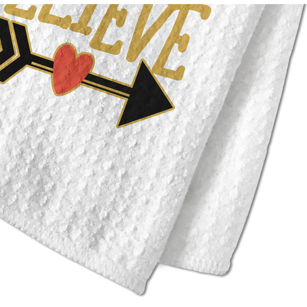 Inspirational Quotes Waffle Weave Towel - Closeup of Material Image