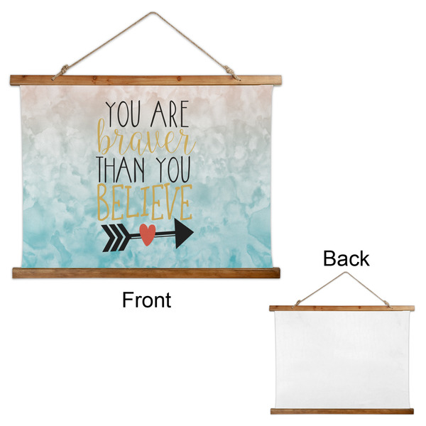 Inspirational Quotes Wall Hanging Tapestry - Landscape - APPROVAL