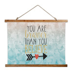 Inspirational Quotes Wall Hanging Tapestry - Wide
