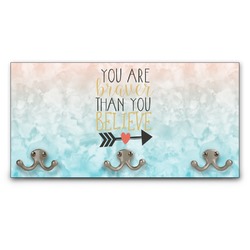 Inspirational Quotes Wall Mounted Coat Rack