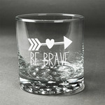 Inspirational Quotes Whiskey Glass - Engraved