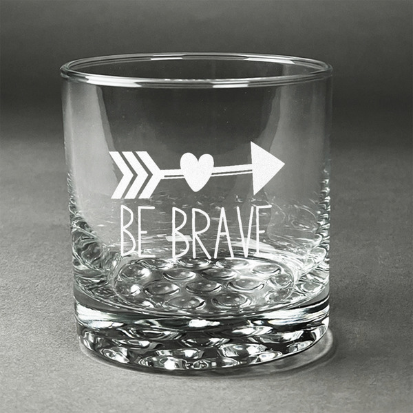 Custom Inspirational Quotes Whiskey Glass - Engraved