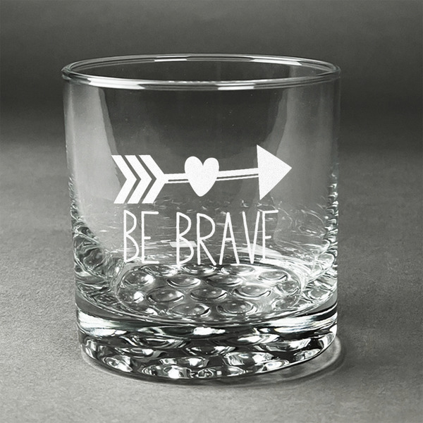Custom Inspirational Quotes Whiskey Glass - Engraved