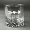 Inspirational Quotes Whiskey Glass - Front/Approval