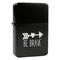Inspirational Quotes Windproof Lighters - Black - Front/Main