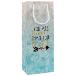 Inspirational Quotes Wine Gift Bags