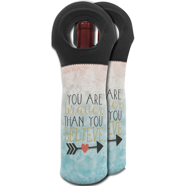 Inspirational Quotes Wine Tote Bag - MAIN